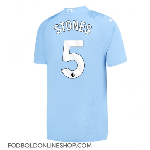 Manchester City John Stones #5 Hjemmebanetrøje 2023-24 Kortærmet